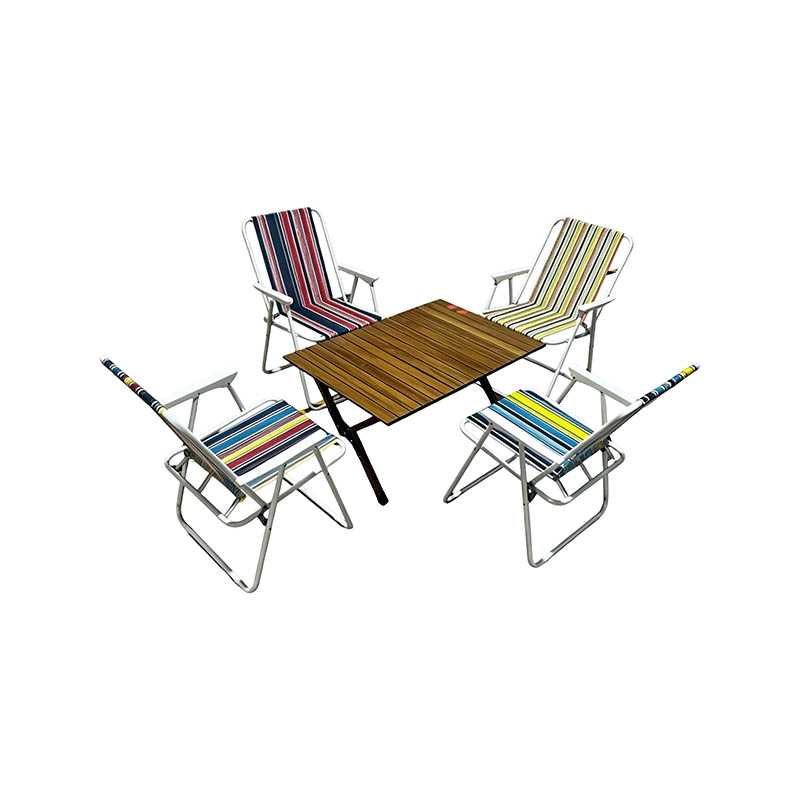 Juego de bistró plegable para patio exterior, juego de muebles para comedor de jardín